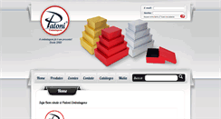 Desktop Screenshot of paloniembalagens.com.br